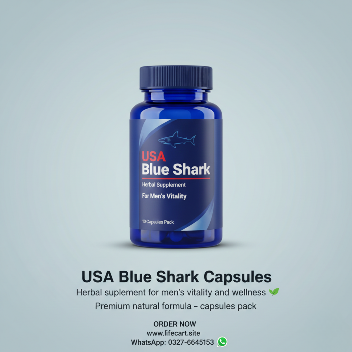USA Blue Shark Capsules