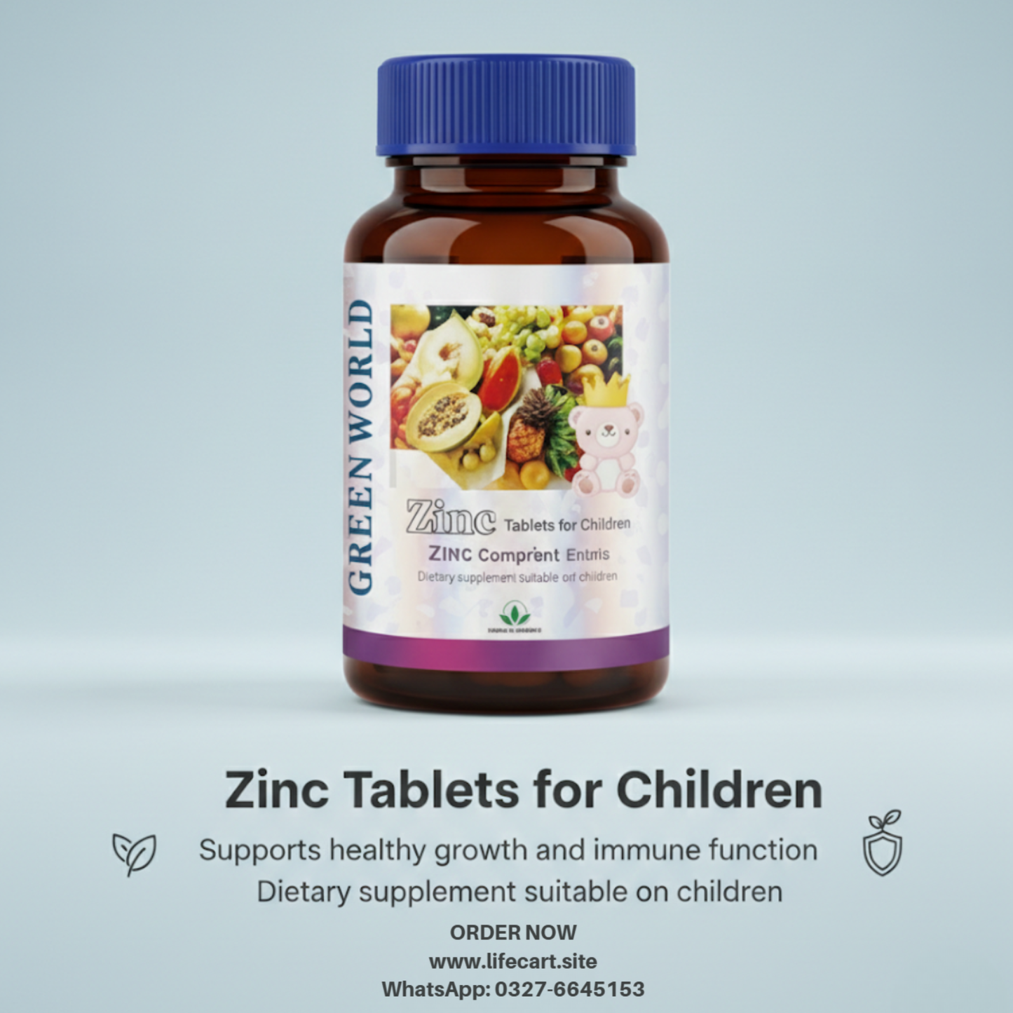 Zinc Tablets For Children