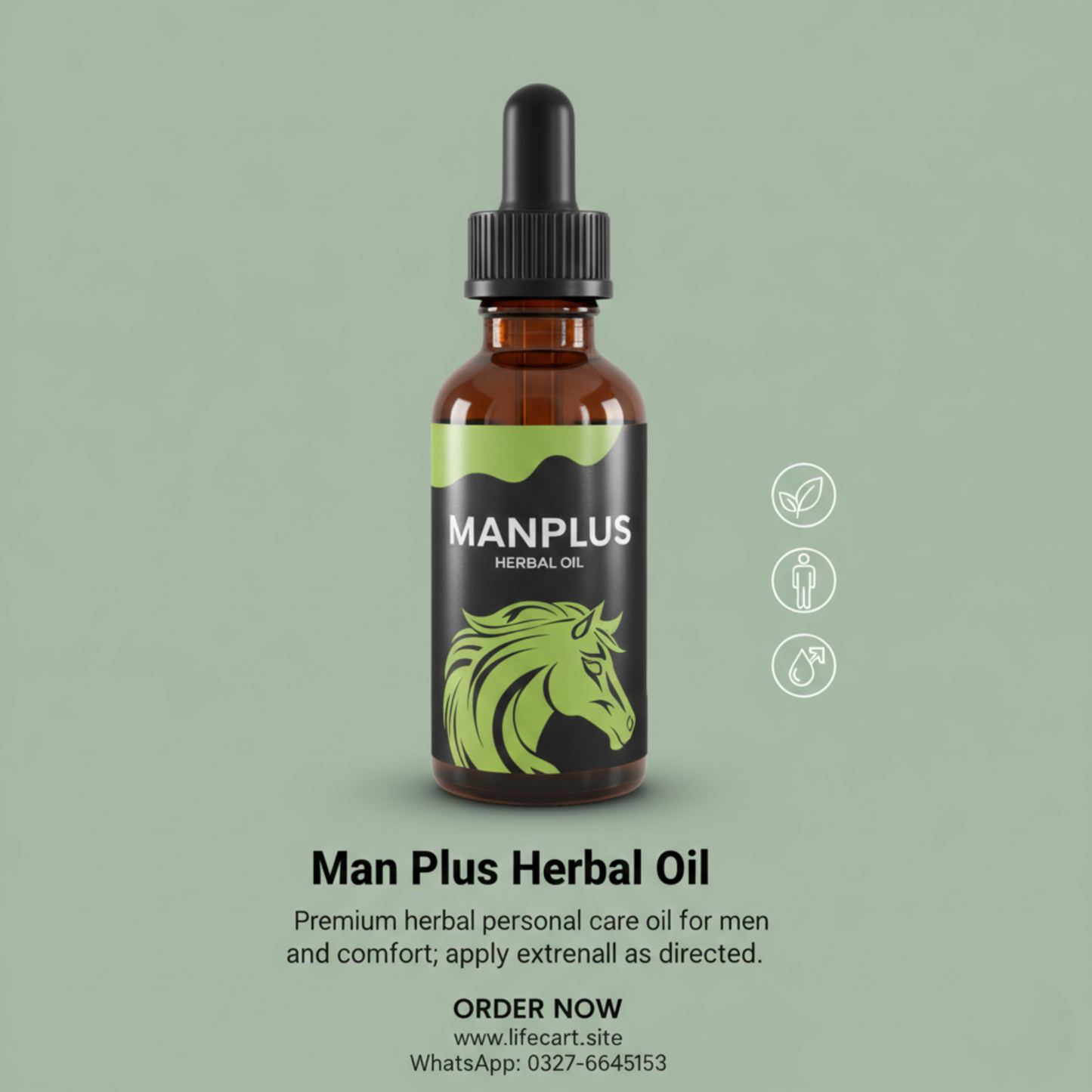 Man Plus Herbal Oil