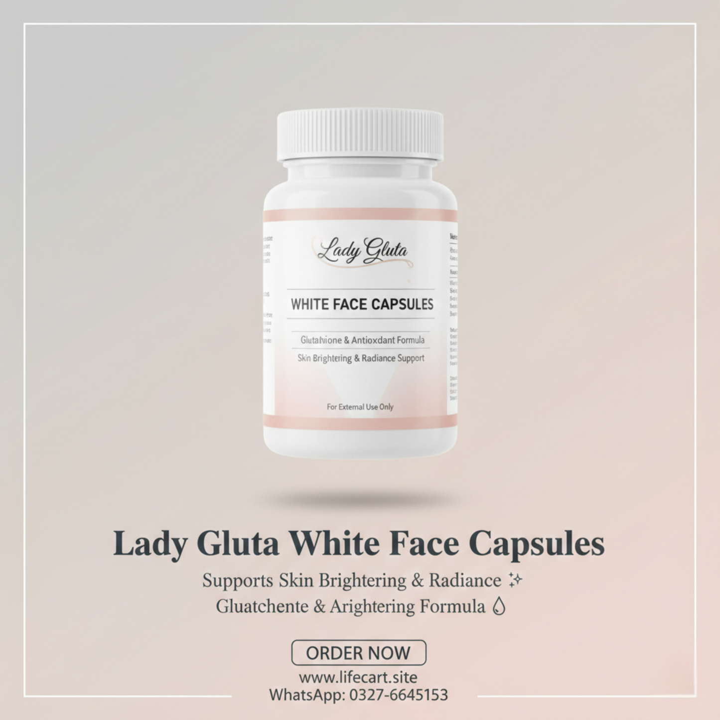 Lady Gluta White Face Capsule