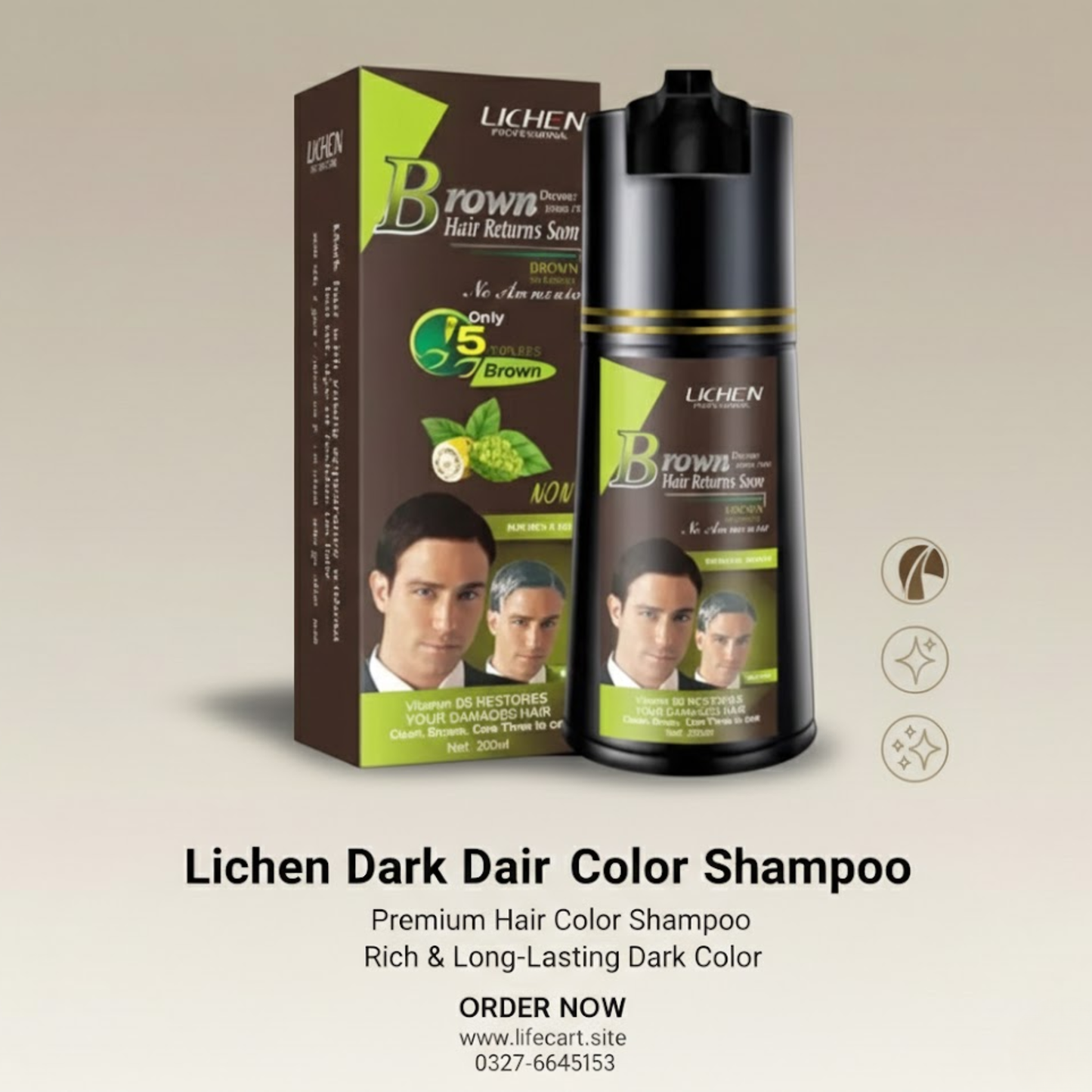 Lichen Hair Colour Shampoo