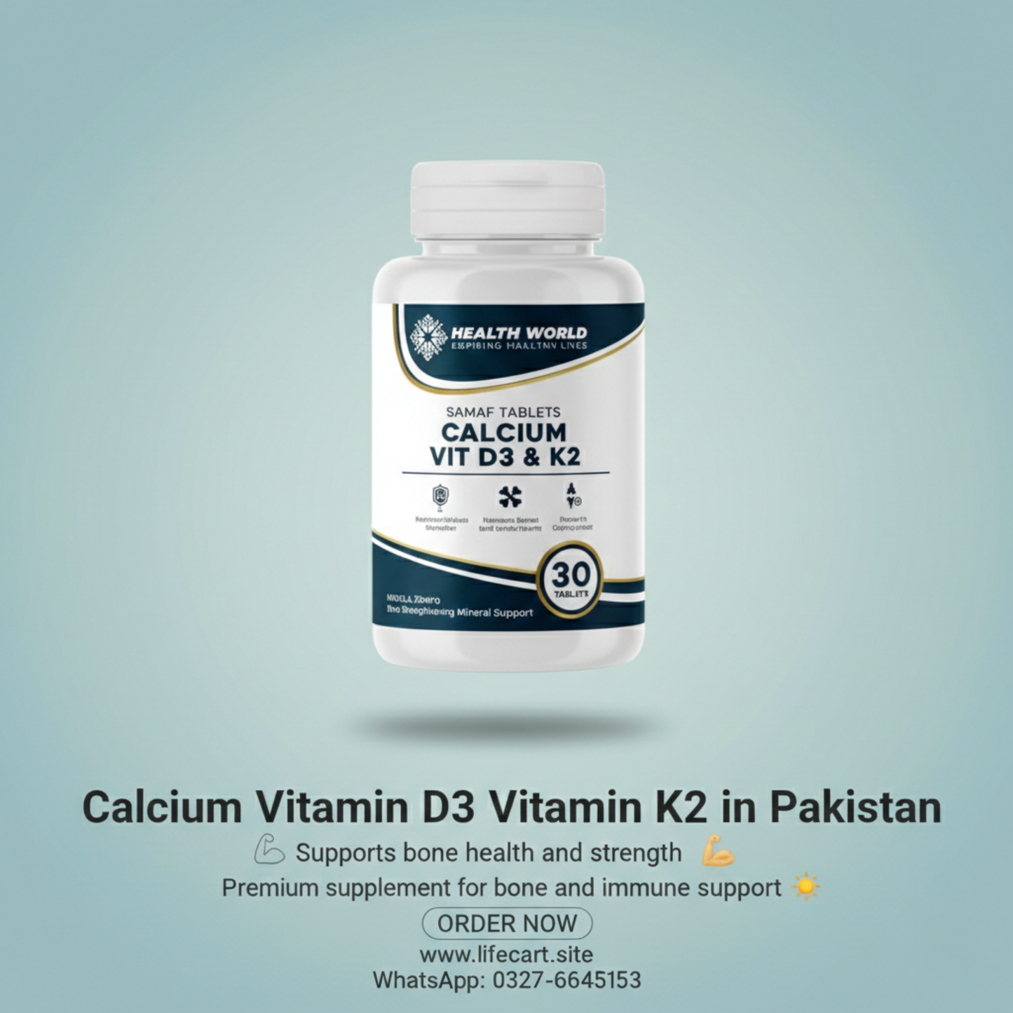 Calcium Vitamin D3 & K2