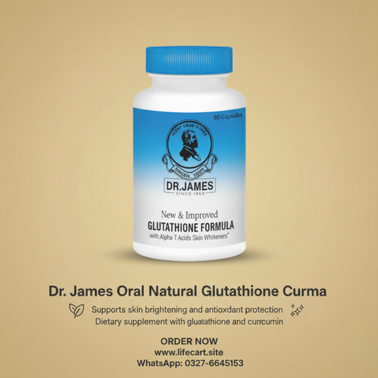 Dr James Oral Natural Glutathione Curma