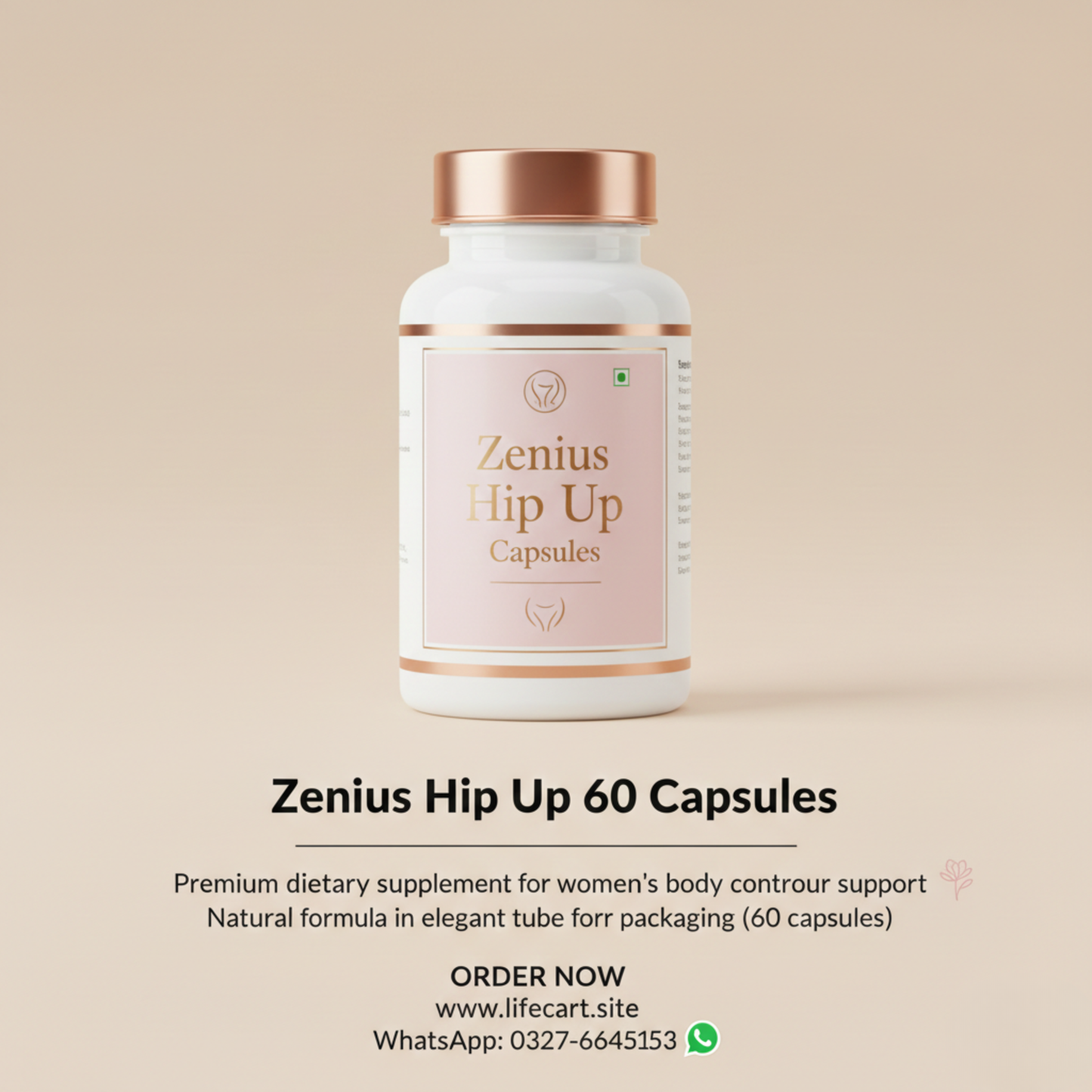 Zenius Hip Up 60 Capsule