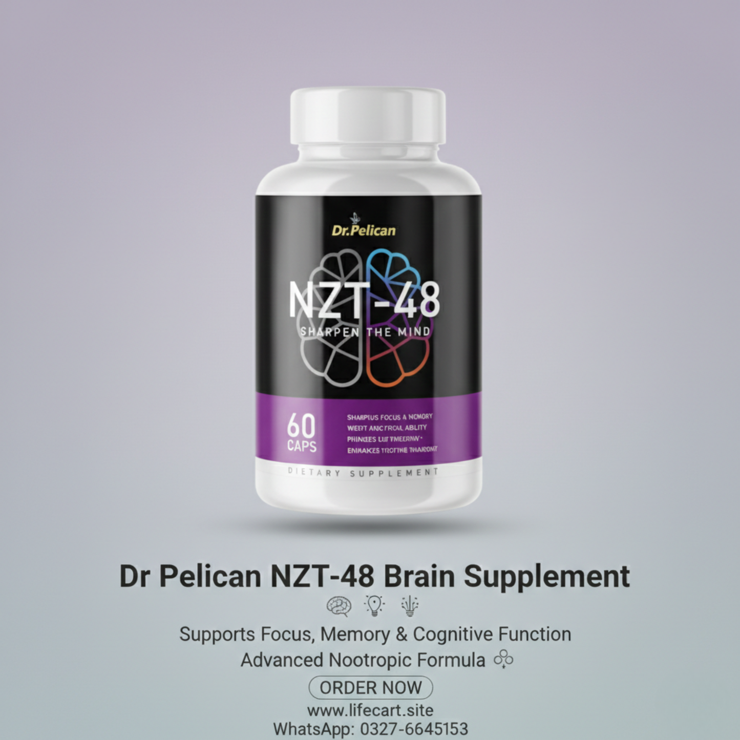 Dr. Pelican NZT-48 Brain Supplement