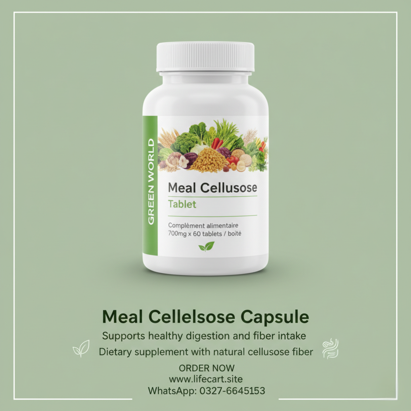 Meal Cellulose Capsules