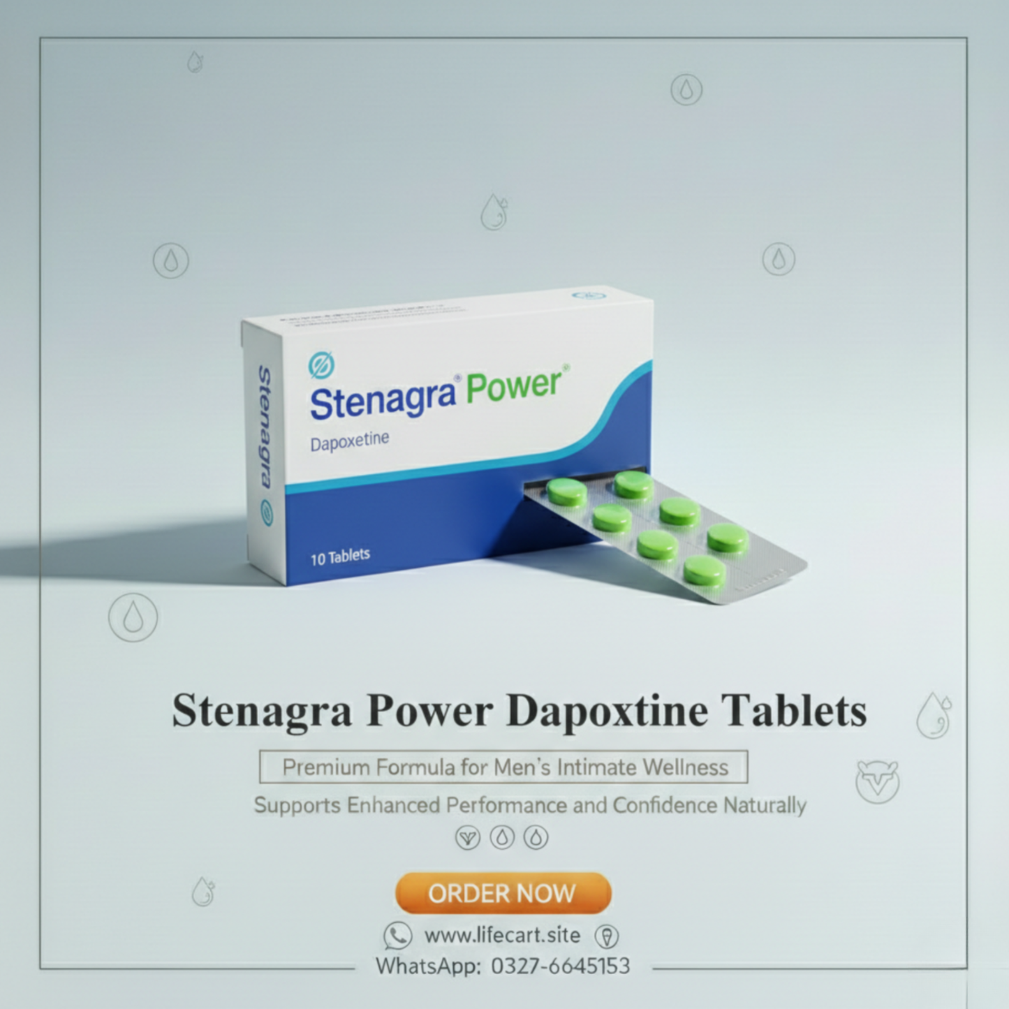 Stenagra Power Dapoxetine Tablets
