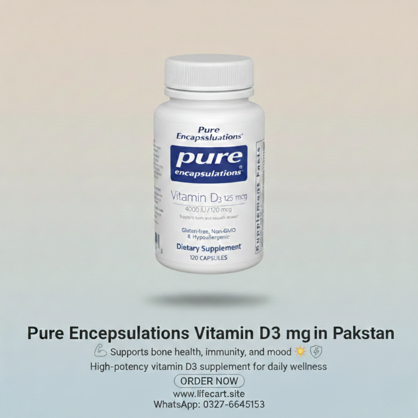 Pure Encapsulations Vitamin D3