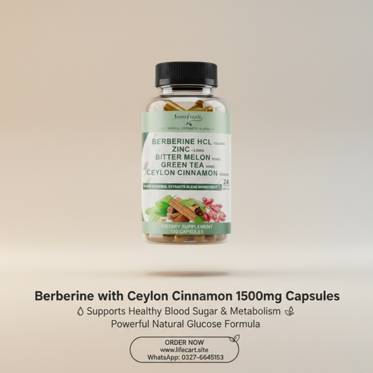 Berberine Supplement with Ceylon Cinnamon