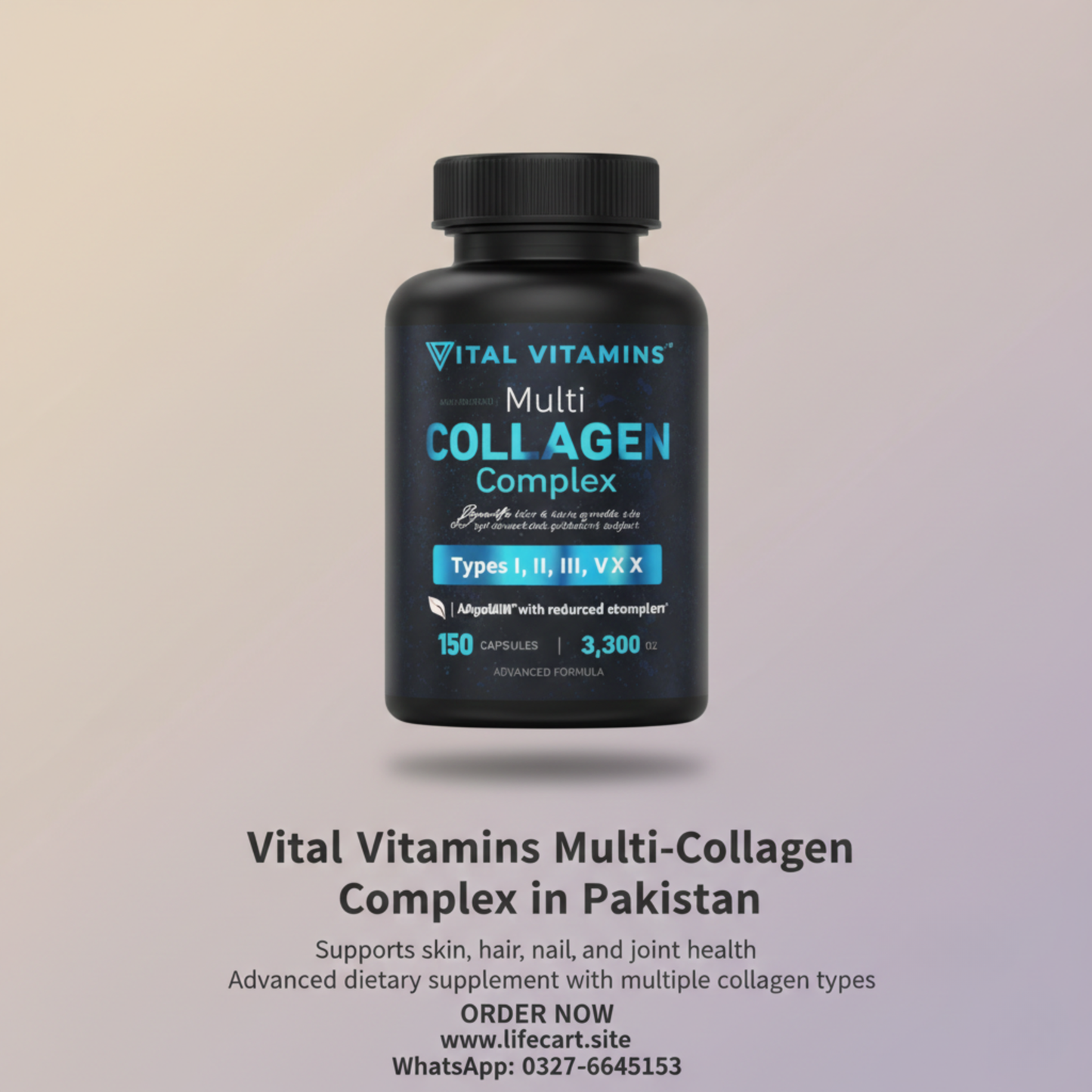 Vital Vitamins Multi Collagen Complex