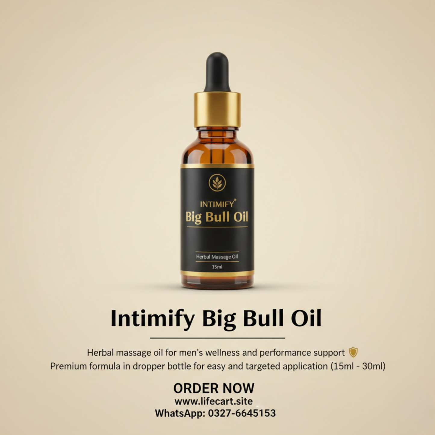Intimify Big Bull Oil
