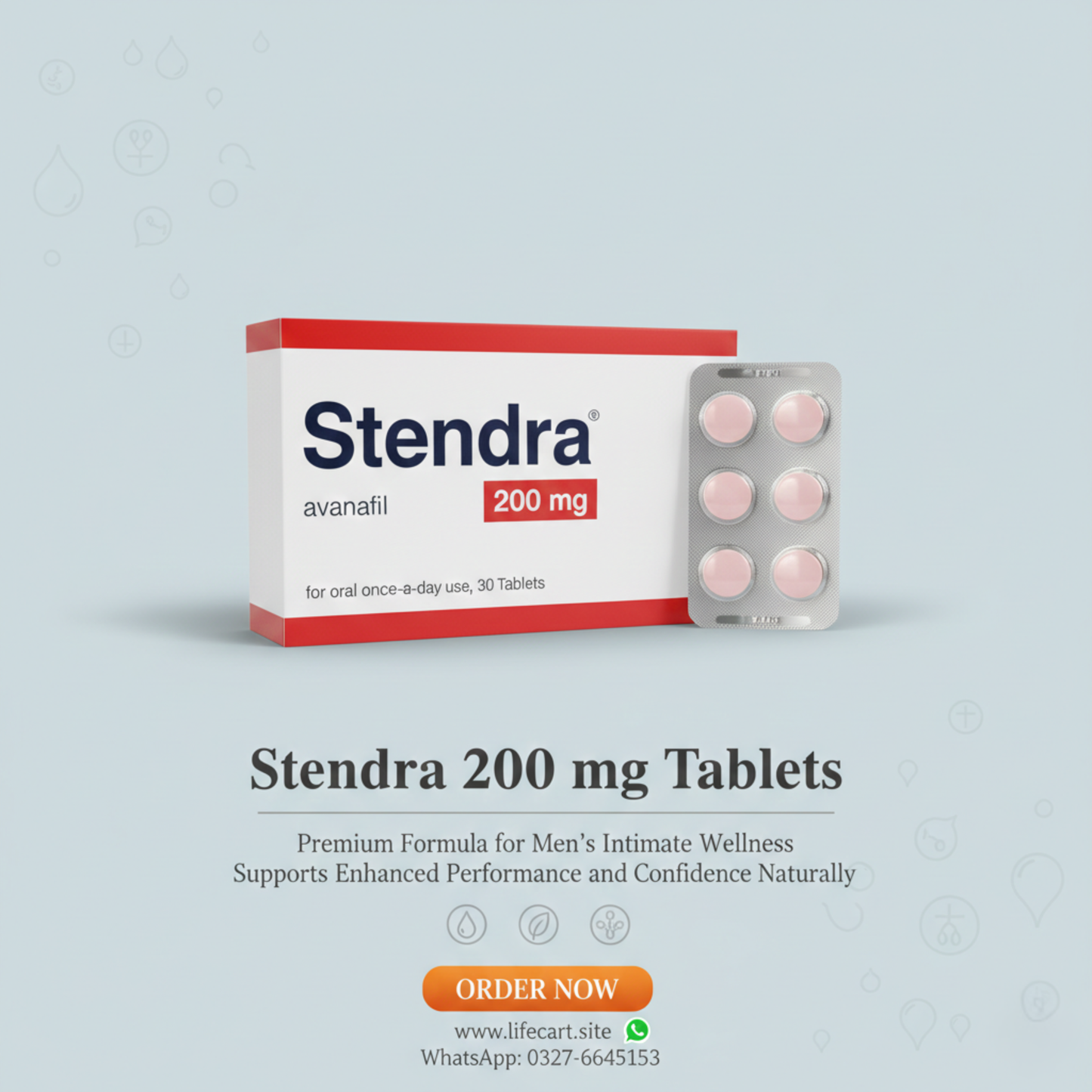 Stendra 200 MG Tablets