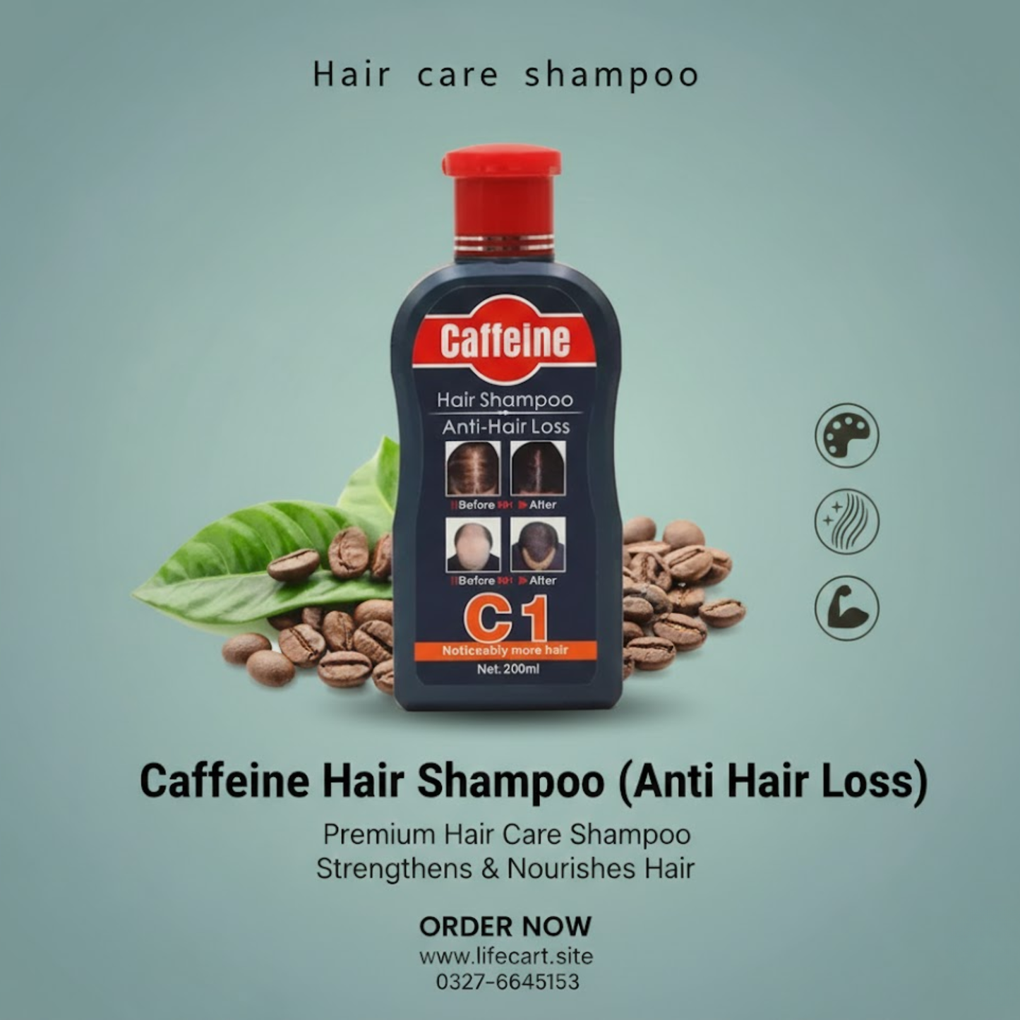 Caffeine Hair Shampoo