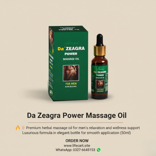 Da Zeagra Power Massage Oil